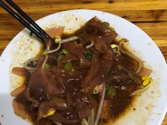 平菇炒酿皮-何记酿皮店(西流湾店)