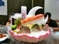 三文鱼拼鹅肝-海之宴酒店