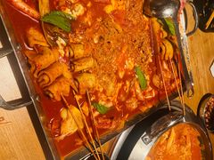 芝士海鲜炒年糕-包装马车·韩国料理·포장마차