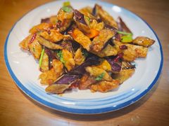 风味茄子-春水锅贴·传统鲁菜(大明湖店)