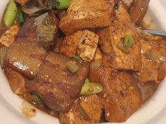 腌菜豆腐五花肉-安徽大厦中餐厅
