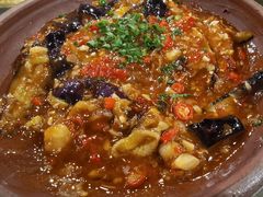 苦茭烧茄子-灶东家民间菜(回兴店)
