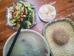 芝麻烧饼-豫石记羊汤(北苑店)