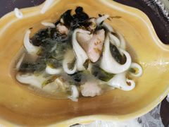 紫菜汤鱼皮饺拼水菱角-老西关濑粉(文明路店)