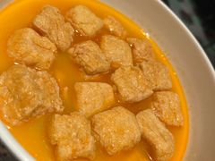 虾汤水乡嫩豆泡-庐灶江南·江南菜·四合院Bistro(东直门雍和宫·原华侨宾馆店)