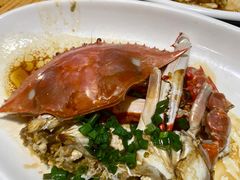 葱油梭子蟹-金海湾海鲜排档(朱家尖店)