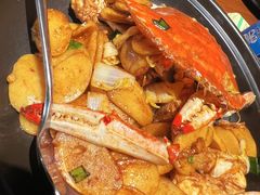 梭子蟹炒年糕-甬上名灶(天一阁·翠柏店)