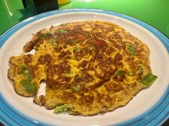 萝卜干土蛋饼-陈先进鱼馆·地道农家菜(萧山奥体店)