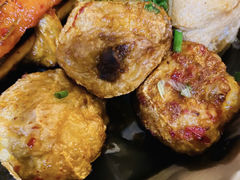炸炸油豆腐包肉-肉店炸炸炸·爆汁孜然牛肉