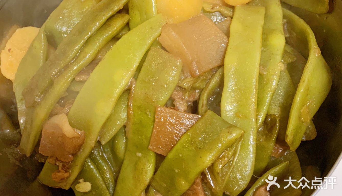 土豆炖豆角