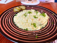 奶油青酱鸡肉牛油果烩饭-澳骄 Aussie Kitchen·手工披萨·西餐(国大店)