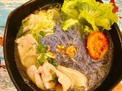 -蝶豆花蓝面条