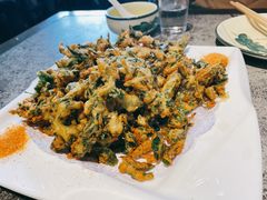 炸花椒芽儿-华盛园卷子王农家菜水库鱼