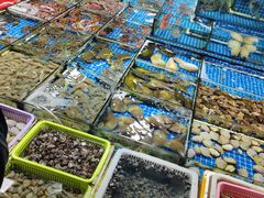 -霞涌市场海鲜摆卖区