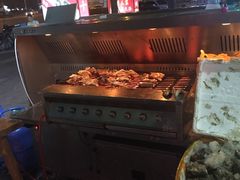 -路边摊小炉子烧烤