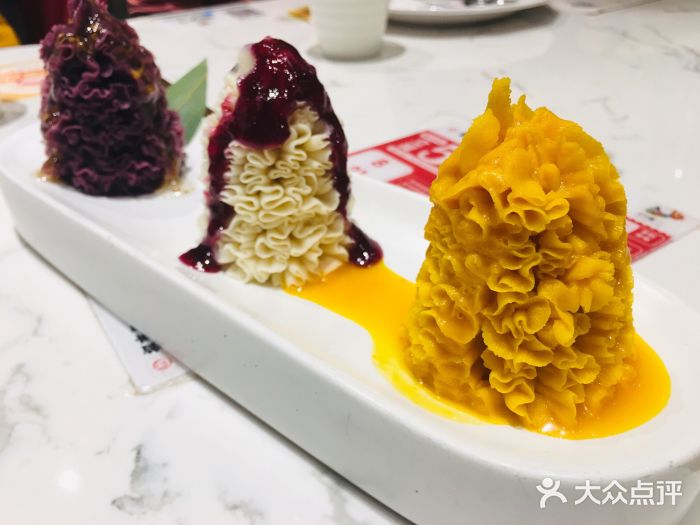 宝月楼台湾菜馆(万科店)三色山药泥图片