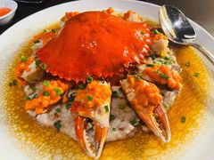 和乐蟹蒸手剁肉饼-广州文华东方酒店·江-由辉师傅主理