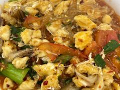 优质生肉小炒加蛋-清真馬峰小炒泡饃