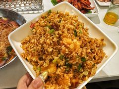 辣白菜炒饭-金爱烧烤(蓝湖湾店)