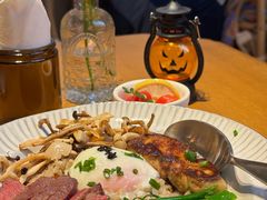 炭烤西兰花配西兰花酱-Grande A'moo(上海万象城店)