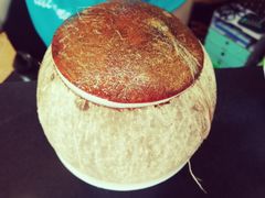 -椰爺爺·椰子冻砵仔糕