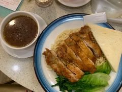 煎鸡扒炒一丁-明记港式烧腊茶餐厅(下沙店)