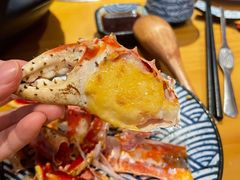芝士烤帝王蟹腿-綱元·海鲜豆捞(明州里店)