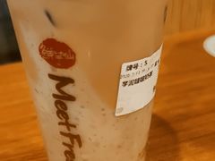 芋泥啵啵奶茶-鲜芋仙(苏州干将店)