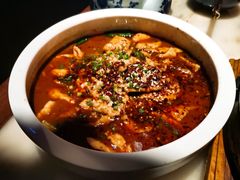 水煮肉片-绿茶餐厅(松江万达店)