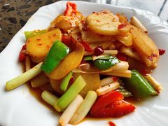 爆炒土豆片-久醉苗乡(河景餐厅)
