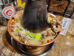 滋补脊骨锅-老蜀铜火锅·酸菜脊骨·麻辣羊蝎子(热闹路店)