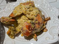咸蛋黄油焗膏蟹-十面欢腾·海鲜面·台式Bistro(长乐路店)