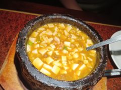 石锅鸡汤豆腐-绿茶餐厅(华联万柳店)