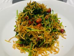 巧拌豆苗-四季民福烤鸭店(王府井灯市口店)