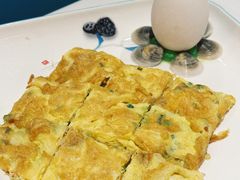 蛤蜊煎天鹅蛋-上海老饭店(北京分店)