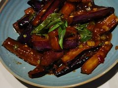 鱼香茄子煲-鹿港小镇(滨北店)