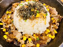 和风牛肉铁板拌饭-匠太烧肉台日料理餐酒馆(三林店)
