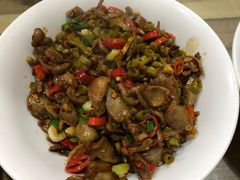 酸辣炒鸡胗-建辉湖南土菜馆(南大街店)