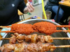 招牌烤羊肉串-炒豆合作社(东四总店)