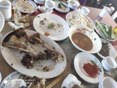 -北京龙庆四季香农家饭庄·灶台鱼·碳烤虹鳟鱼(龙庆峡店)