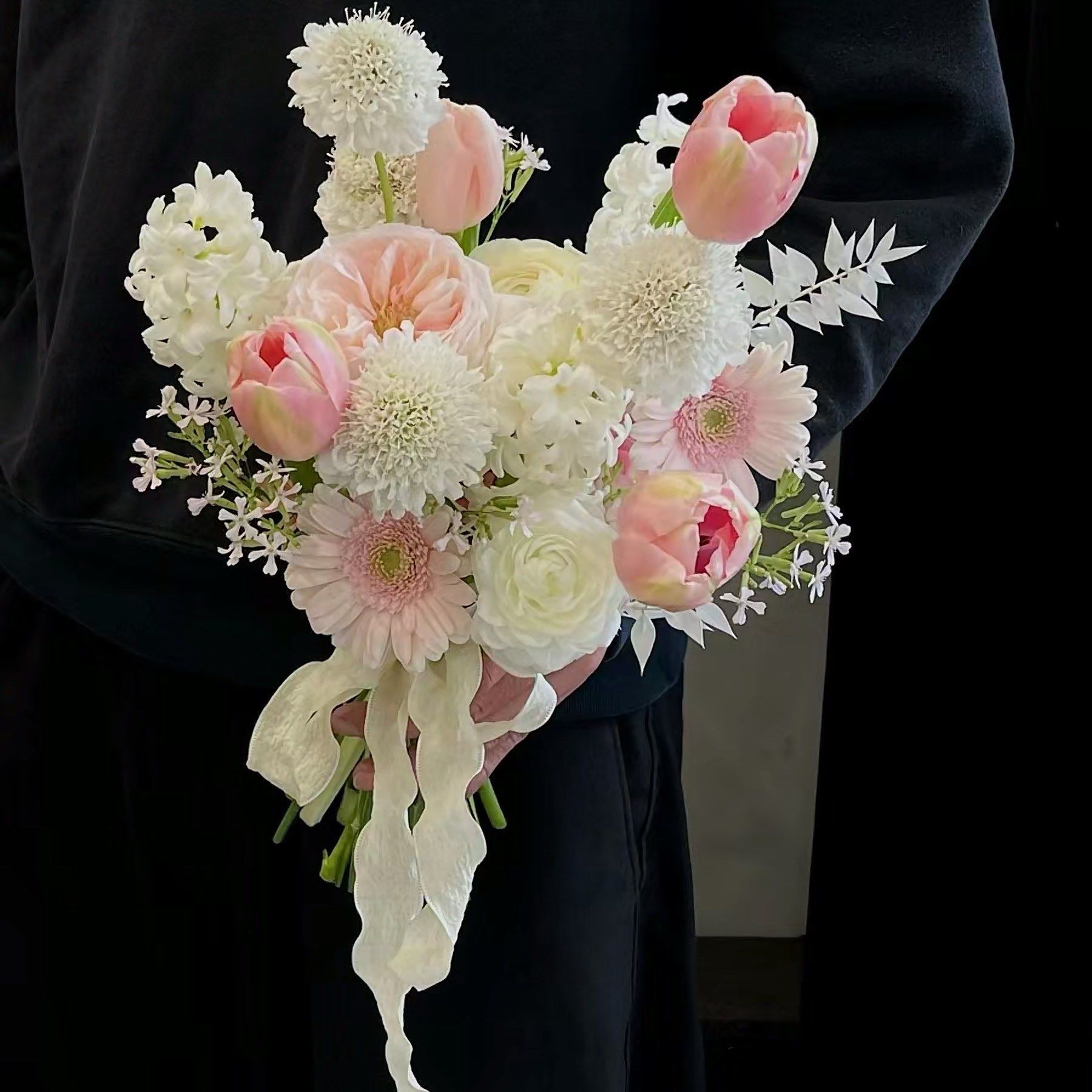 不可放手的手捧花