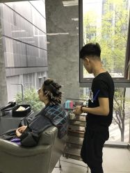 -INS羽毛接发·巴黎画染