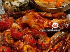 -草家酱蟹炭火烤肉店(珲春南路一店)