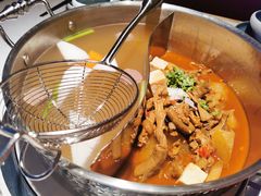 牛杂鸳鸯锅-左庭右院鲜牛肉火锅(苏州园区永旺店)