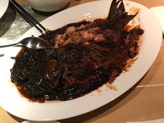 葱烤鲫鱼-老船坞餐厅(北京亚洲大酒店 )