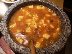 石锅鸡汤豆腐-绿茶餐厅(西单老佛爷店)