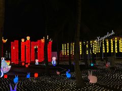 -欢乐海岸椰林沙滩-2025湾区超级灯会