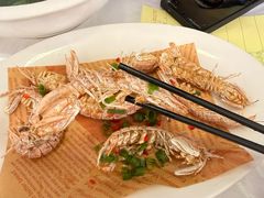 椒盐虾菇-渔香餐厅·海鲜大排档·现捞活海鲜(南澳旅游必选店)