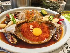 -草家酱蟹炭火烤肉店(珲春南路一店)