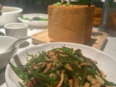 扁豆香干炒肉丝-外婆家(西红门荟聚购物中心店)